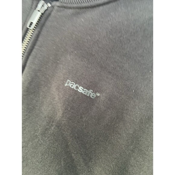 Pacsafe Mens Transit Anti-Theft Travel Jacket Size XL Black RFID Security Pocket - Picture 3 of 16